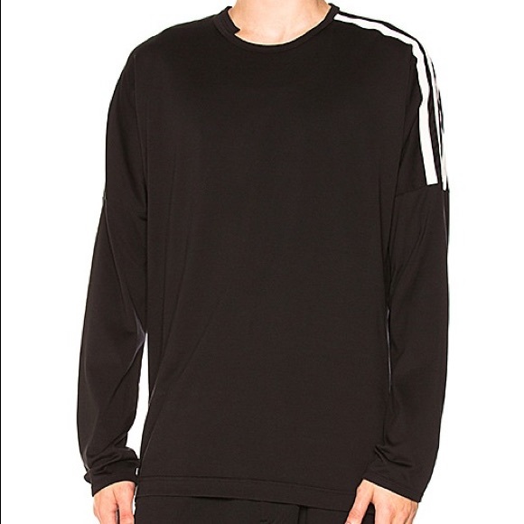 Y-3 3-stripes long sleeve tee size s - Picture 8 of 8